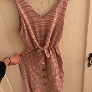 Striped cotton candy dress